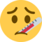 Face With Thermometer emoji on Twitter